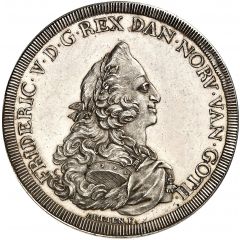 Medal - Frederik V House of OldenburgAnniversary, Royal Asiatic Co.