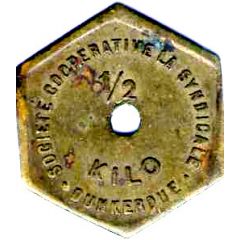 1/2 Kilo - Societe Cooperative La Syndicale Dunkerque