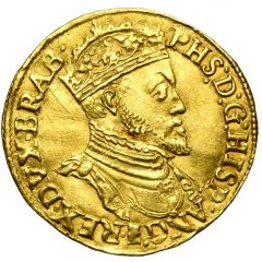 1 Gold Real - Philip II ANG in titles