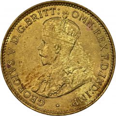 3 Pence - George V