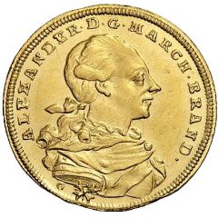 1 Ducat - Christian Frederick Charles Alexander Order of the red eagle