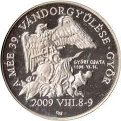 Medal - 39th conference of the Hungarian Coin Collectors Association
