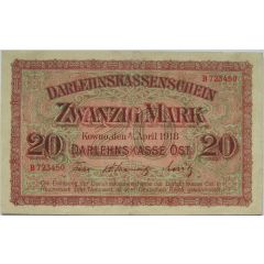 20 Mark Darlehnskasse Ost