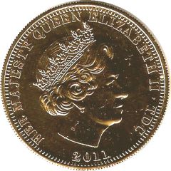 1 Crown - Elizabeth II William and Catherine Wedding