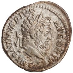 Denarius - Caracalla P M TR P XV COS III P P, Serapis