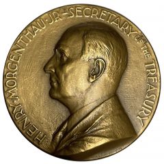 Medal - Henry Morgenthau - Secretary of the Treasury