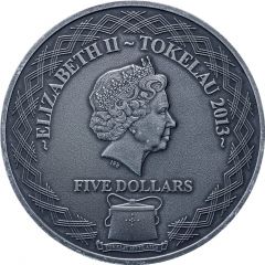 5 Dollars - Elizabeth II Asian Tiger