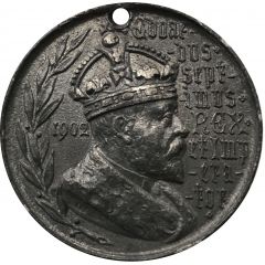 Medal - King Edward VII Coronation Rawtenstall