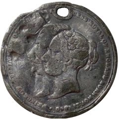 Token - Victoria and Frederick