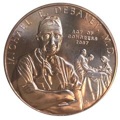 Medal - Dr. MIchael E. DeBakey, M.D.