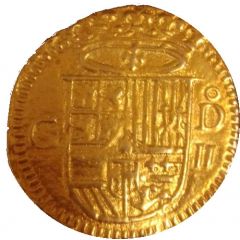 2 Escudos - Philip II replica