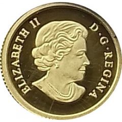 50 Cents - Elizabeth II Maple Leaf