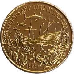 Mardi Gras Token - Krewe of Thoth Legends and Lore of the Sea