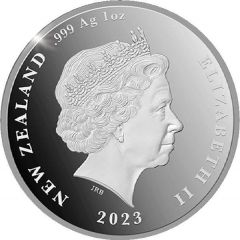 1 Dollar - Elizabeth II Posthumous, 4th Portrait - Hairy Maclary, Silver Proof