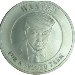 Medal - Donald Trump Wanted For A Second Term