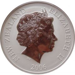 1 Dollar - Elizabeth II 4th Portrait, North Island Brown Kiwi
