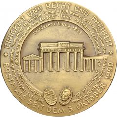 Medal - Unification of Germany