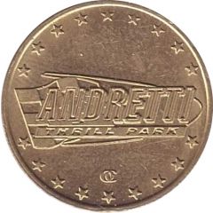 Token - Andretti Thrill Park Melbourne, Florida