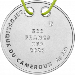500 Francs Owls pendant