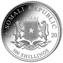 500 Shillings Elephant