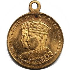 Medal - George VI and Elizabeth Coronation