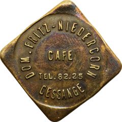 Token - Café Fritz-Niedercorn Luxembourg