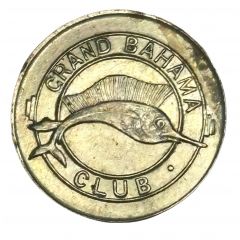 Token - 9 Pence - Grand Bahama Club Freeport