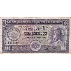 100 Escudos Decreto-Lei no. 39.221