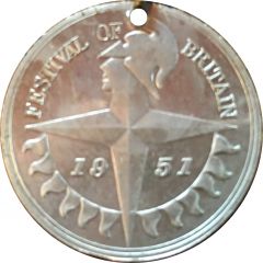Medal - Festival of Britain borough of Portadown