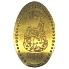 Elongated coin- Bran Castle