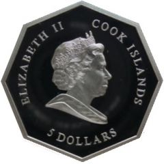 5 Dollars - Elizabeth II Saint Martin