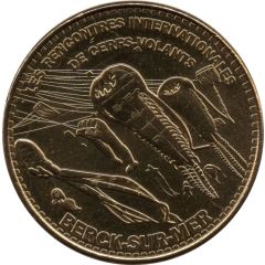 Monnaie de Paris Tourist Token - Berck-sur-Mer Rencontres internationales de cerfs-volants