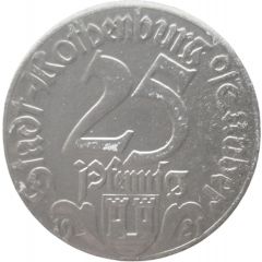25 Pfennig - Rothenburg ob der Tauber Plönlein