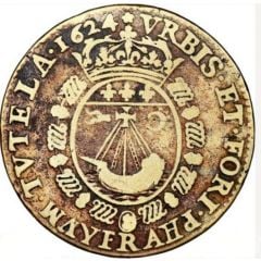 Jeton - ILE DE FRANCE - VILLES et NOBLESSE André Langlois, échevin de Paris 1624