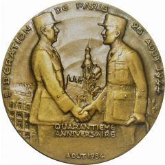 Medal - Liberation of Paris 40th anniversary