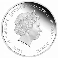 1 Dollar - Elizabeth II Itchy and Scratchy