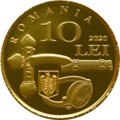 10 Lei The history of gold-Late Roman gold and silver artefacts discovered in Carsium