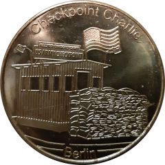 Token - National Tokens Deutsche Münzkollektion Berlin - Checkpoint Charlie