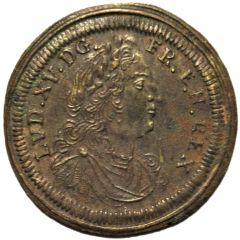 Counter token - Louis XV Johann Jacob Dietzel