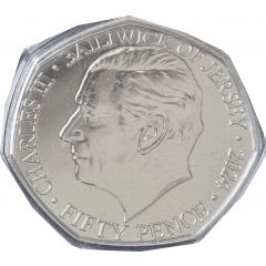 50 Pence - Charles III St George