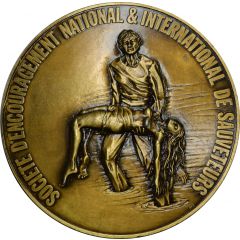 médaille SOCIETE D'ENCOURAGEMENT NATIONAL and INTERNATIONAL DE SAUVETEURS