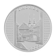 Medal - Zagreb Stone Gate Silver