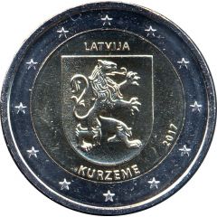 2 Euros Kurzeme