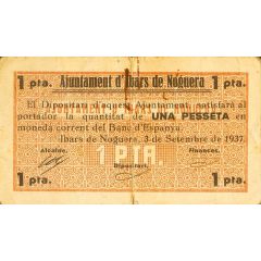 1 Peseta Ibars de Noguera