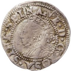 11/2 Pence - Elizabeth I 3rd and 4th issue, large flan