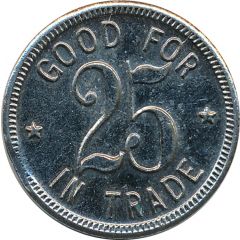 25 Cents Good for in trade