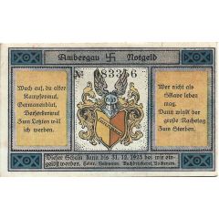 75 Pfennig Buchdruckerei Rehmann