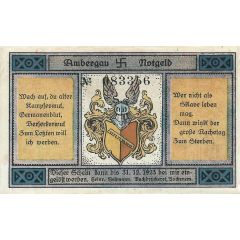 75 Pfennig Buchdruckerei Rehmann