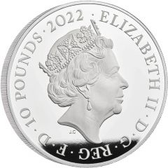 10 Pounds - Elizabeth II Dame Vera Lynn, Silver Proof