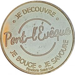 Jeton touristique - Fonderie Saint Luc - Pays d`Auge - Pont l`Evêque